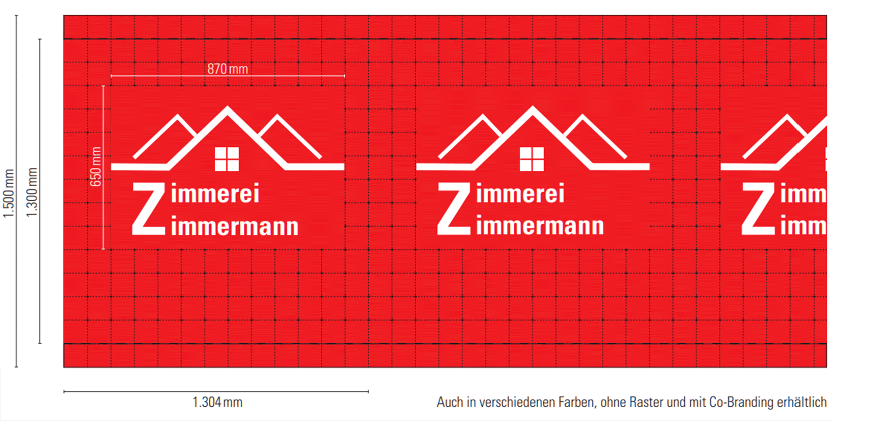Idividuelle Dachnbahnen Vorschau